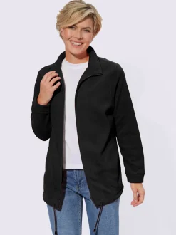 Veste polaire avec col montant et deux poches