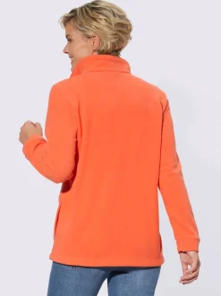 Veste polaire avec col montant et deux poches