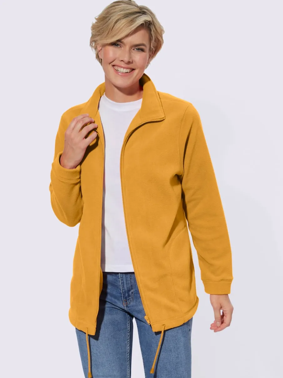 Veste polaire avec col montant et deux poches