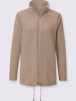 Veste polaire avec col montant et deux poches