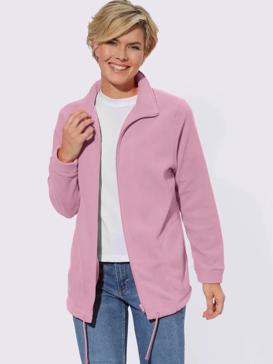 Veste polaire avec col montant et deux poches