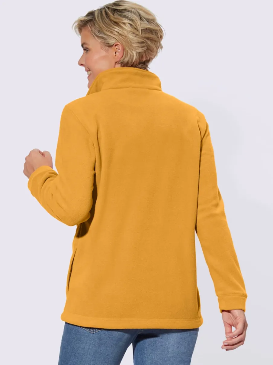 Veste polaire avec col montant et deux poches