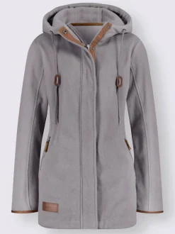 Veste polaire à capuche qualité polaire chaude