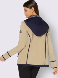 Veste polaire chaude et moelleuse avec capuche amovible