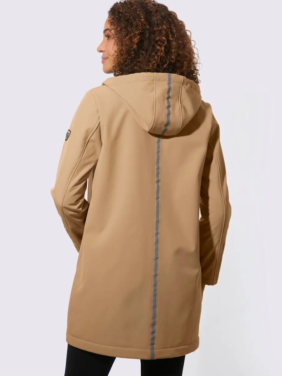 Veste softshell avec doublure polaire et poches zippées