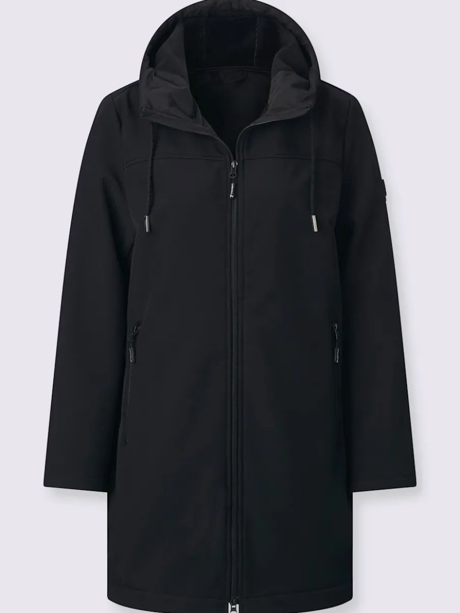 Veste softshell avec doublure polaire et poches zippées