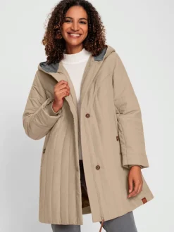 Veste sportive avec capuche polyester recyclé pratique et confortable