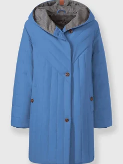 Veste sportive avec capuche polyester recyclé pratique et confortable