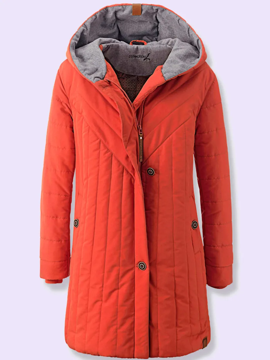 Veste sportive avec capuche polyester recyclé pratique et confortable