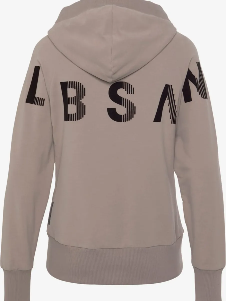 Veste sweat avec capuche de logo imposant et poches