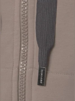 Veste sweat avec capuche de logo imposant et poches