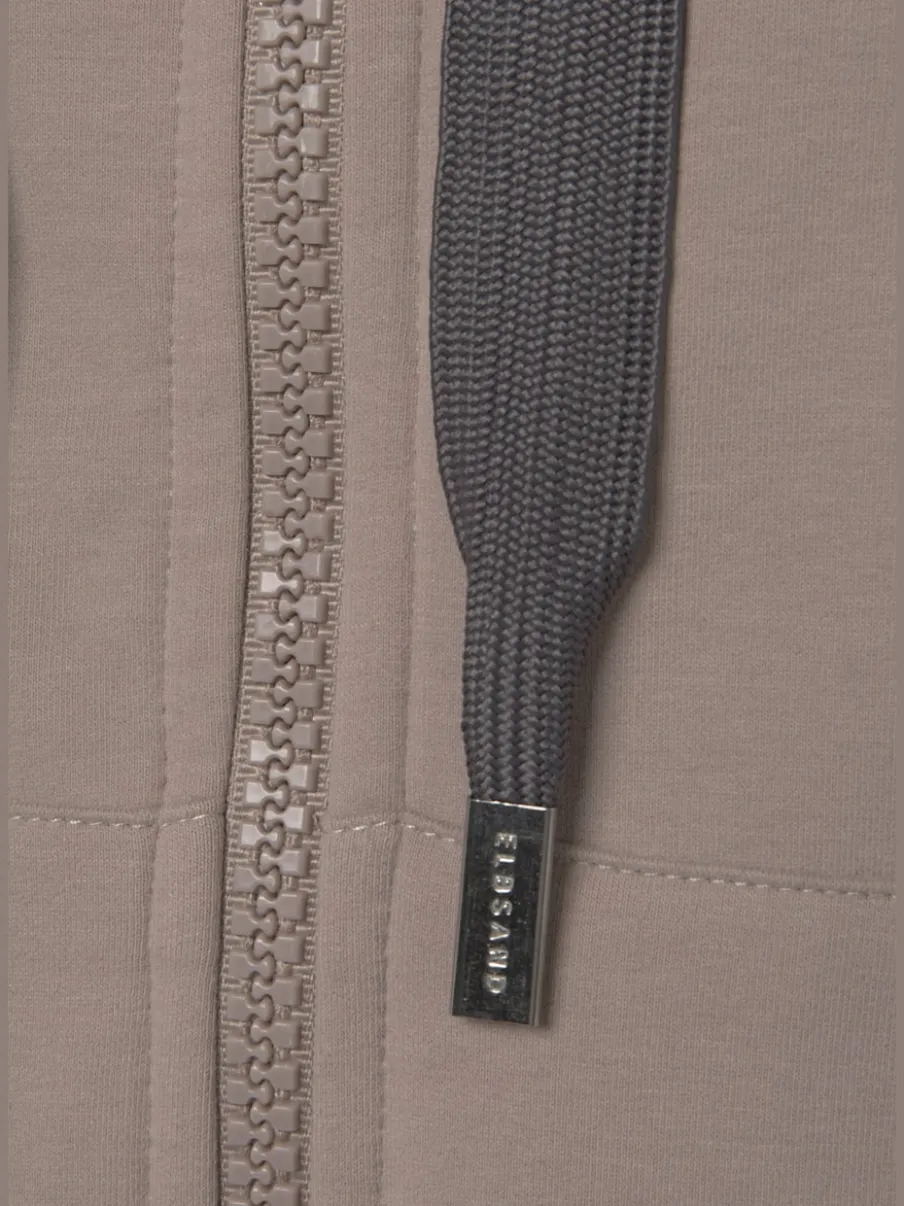 Veste sweat avec capuche de logo imposant et poches
