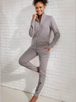 Veste sweat avec glissière et poches latérales agréables