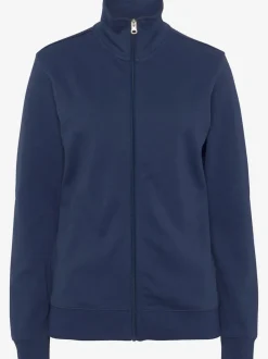 Veste sweat avec glissière et poches latérales agréables