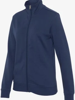 Veste sweat avec glissière et poches latérales agréables
