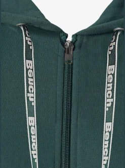 Veste sweat à capuche manches raglan avec poches pratiques