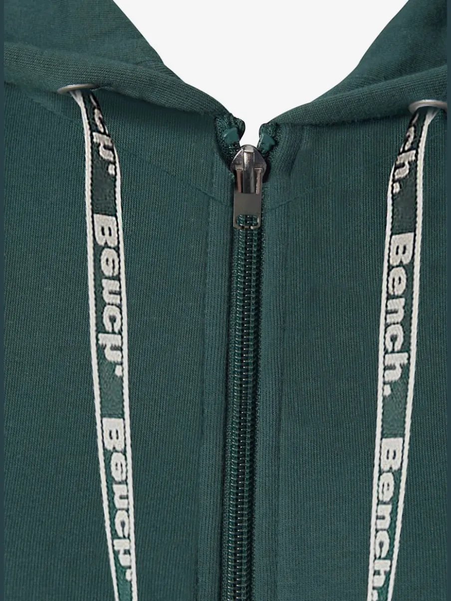 Veste sweat à capuche manches raglan avec poches pratiques