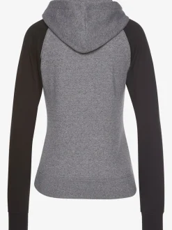 Veste sweat à capuche manches raglan avec poches pratiques