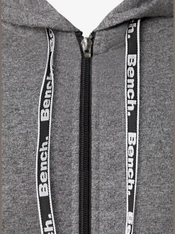 Veste sweat à capuche manches raglan avec poches pratiques