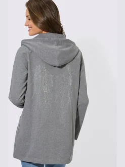 Veste sweat 60% coton