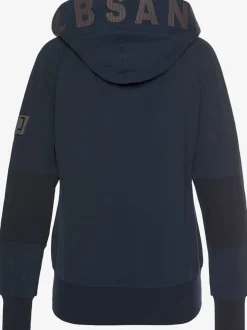 Veste sweat décontractée avec grande capuche et poches