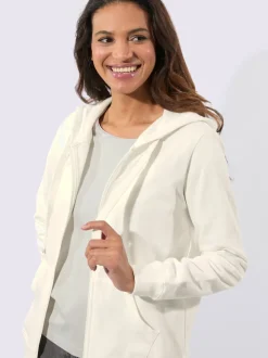 Veste sweat pur coton