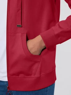 Veste sweat pur coton