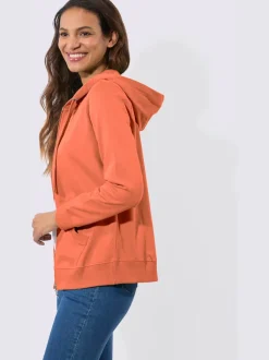 Veste sweat pur coton