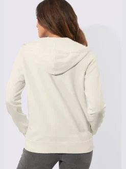 Veste sweat pur coton