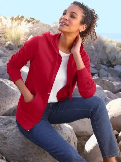Veste sweat pur coton