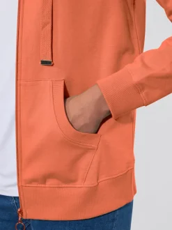 Veste sweat pur coton