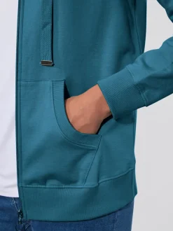 Veste sweat pur coton