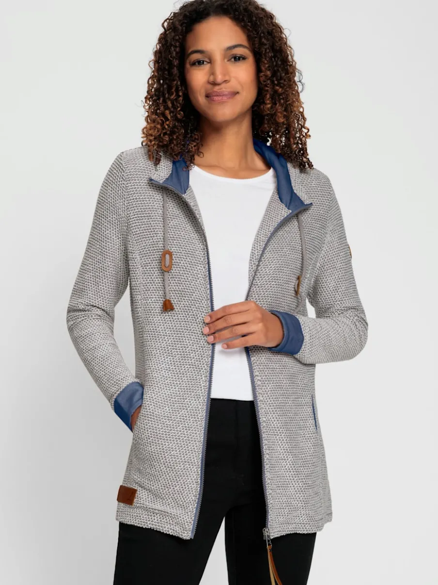 Veste sweat sportive avec capuche et poches pratiques