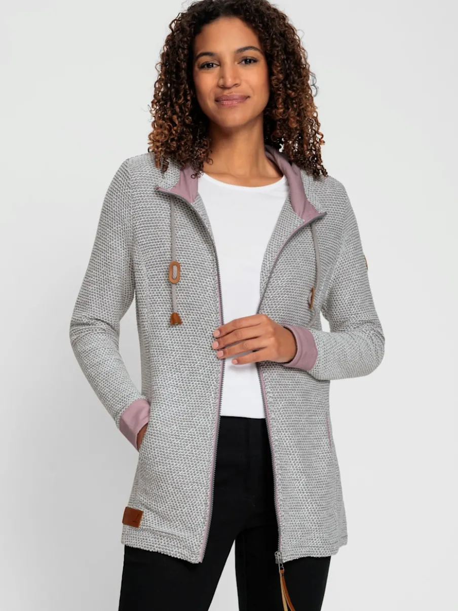 Veste sweat sportive avec capuche et poches pratiques
