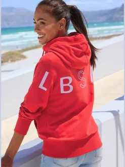 Veste sweat toute douce avec grande capuche et cordon