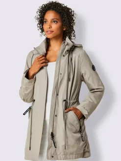 Veste technique respirante et imperméable avec capuche amovible