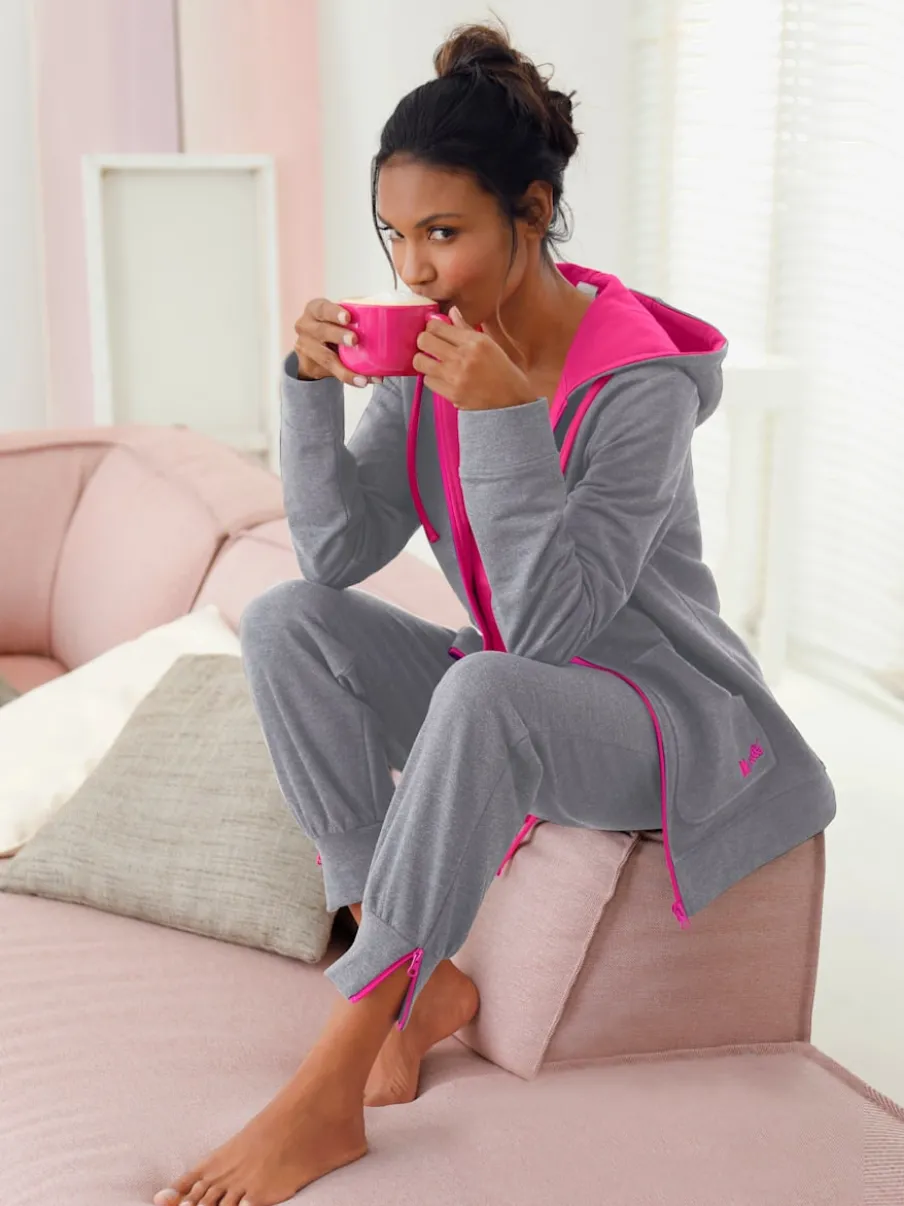 Veste zippée avec capuche et poches kangourou